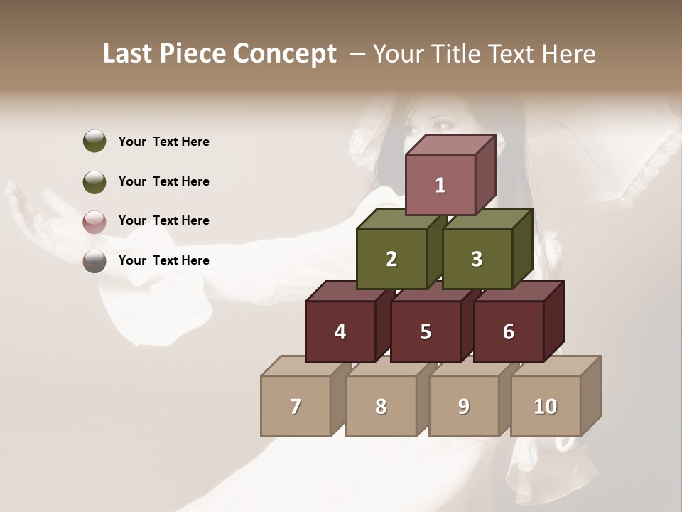 Wedding Bride Beauty PowerPoint Template