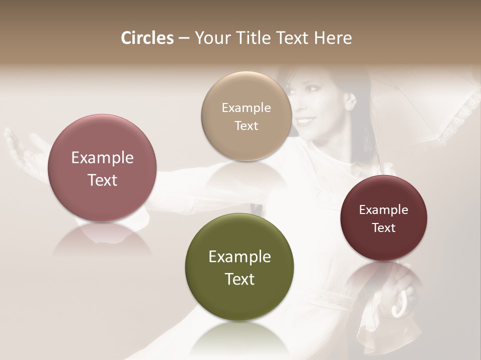 Wedding Bride Beauty PowerPoint Template