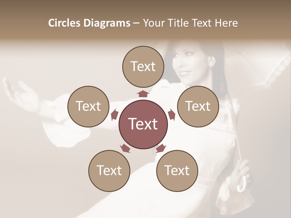 Wedding Bride Beauty PowerPoint Template