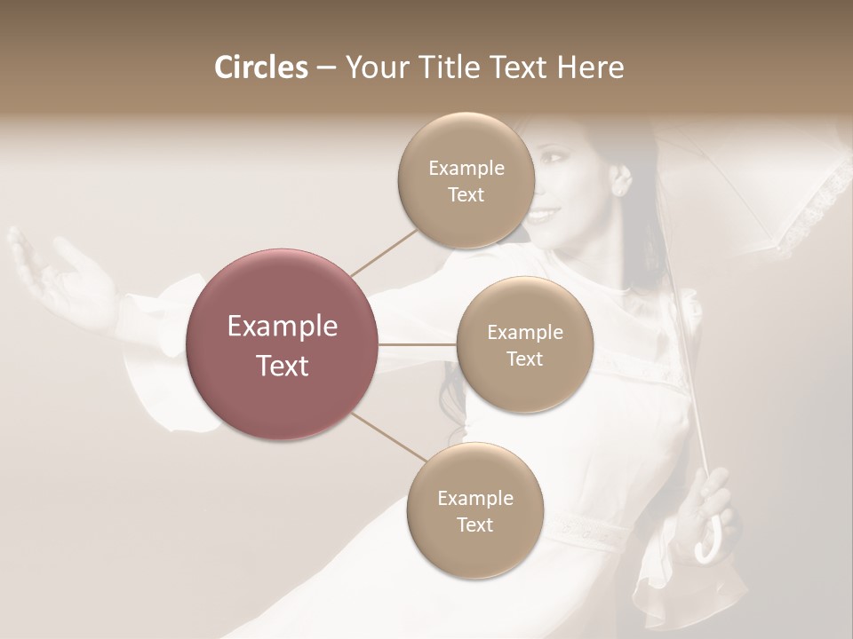 Wedding Bride Beauty PowerPoint Template