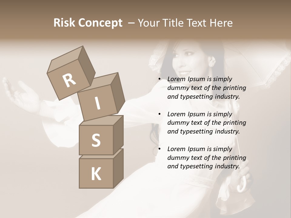 Wedding Bride Beauty PowerPoint Template