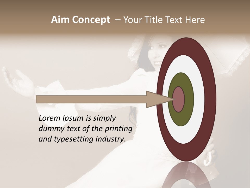 Wedding Bride Beauty PowerPoint Template