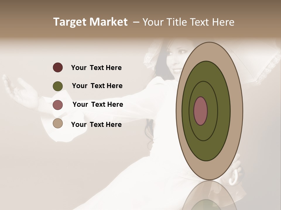 Wedding Bride Beauty PowerPoint Template