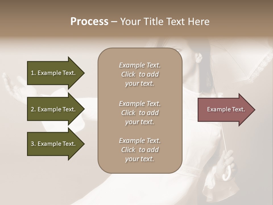 Wedding Bride Beauty PowerPoint Template