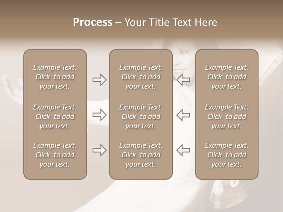 Wedding Bride Beauty PowerPoint Template