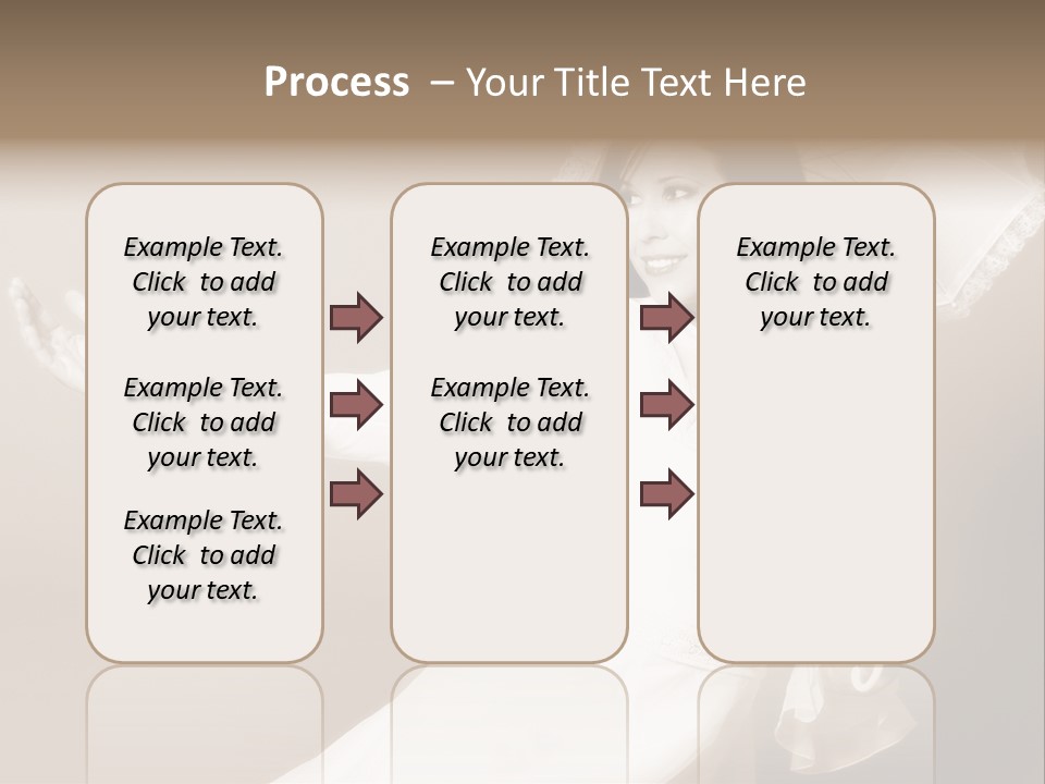 Wedding Bride Beauty PowerPoint Template