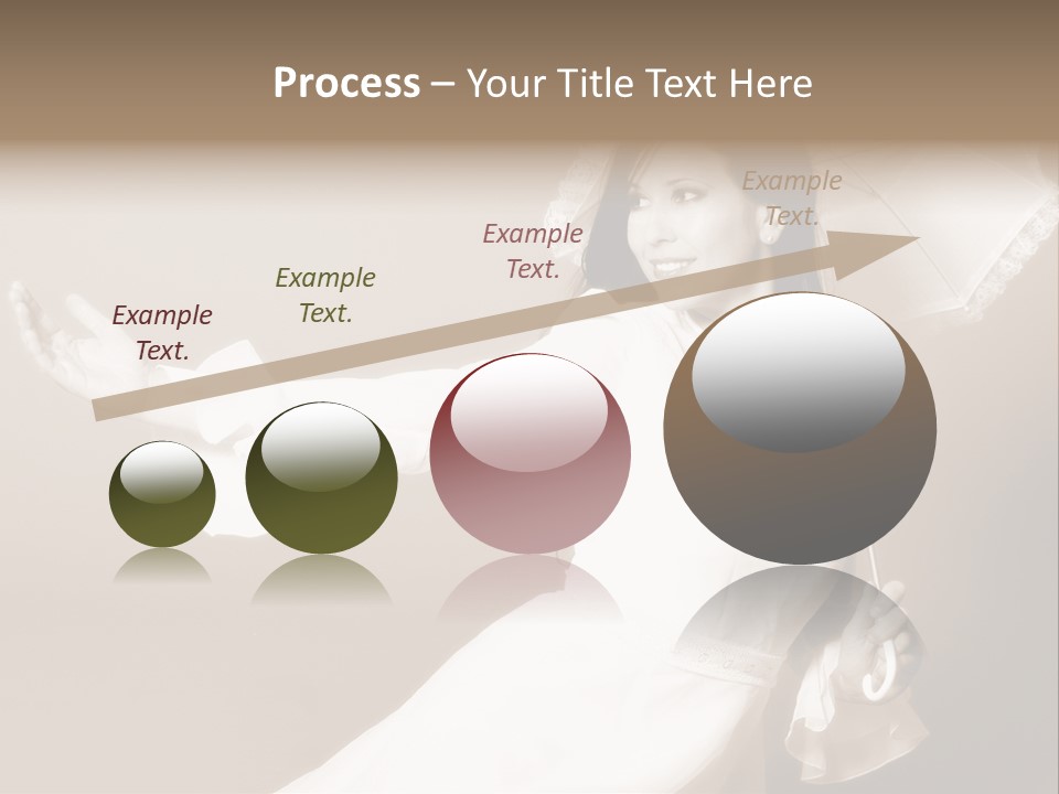 Wedding Bride Beauty PowerPoint Template