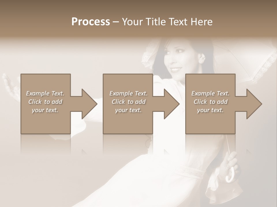 Wedding Bride Beauty PowerPoint Template