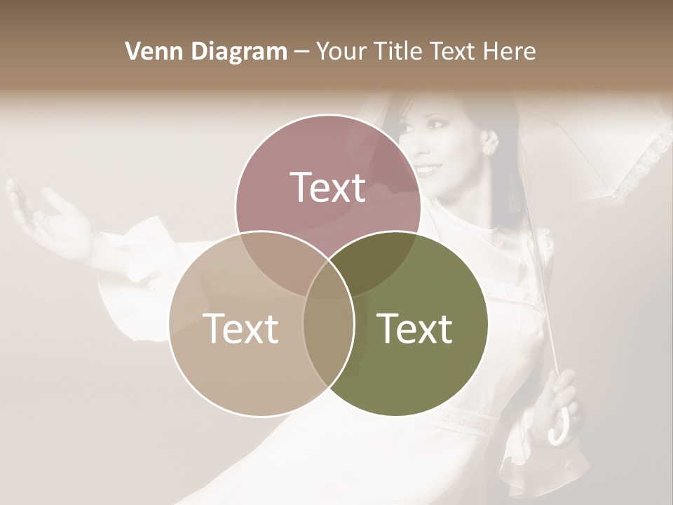 Wedding Bride Beauty PowerPoint Template