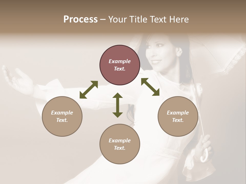 Wedding Bride Beauty PowerPoint Template