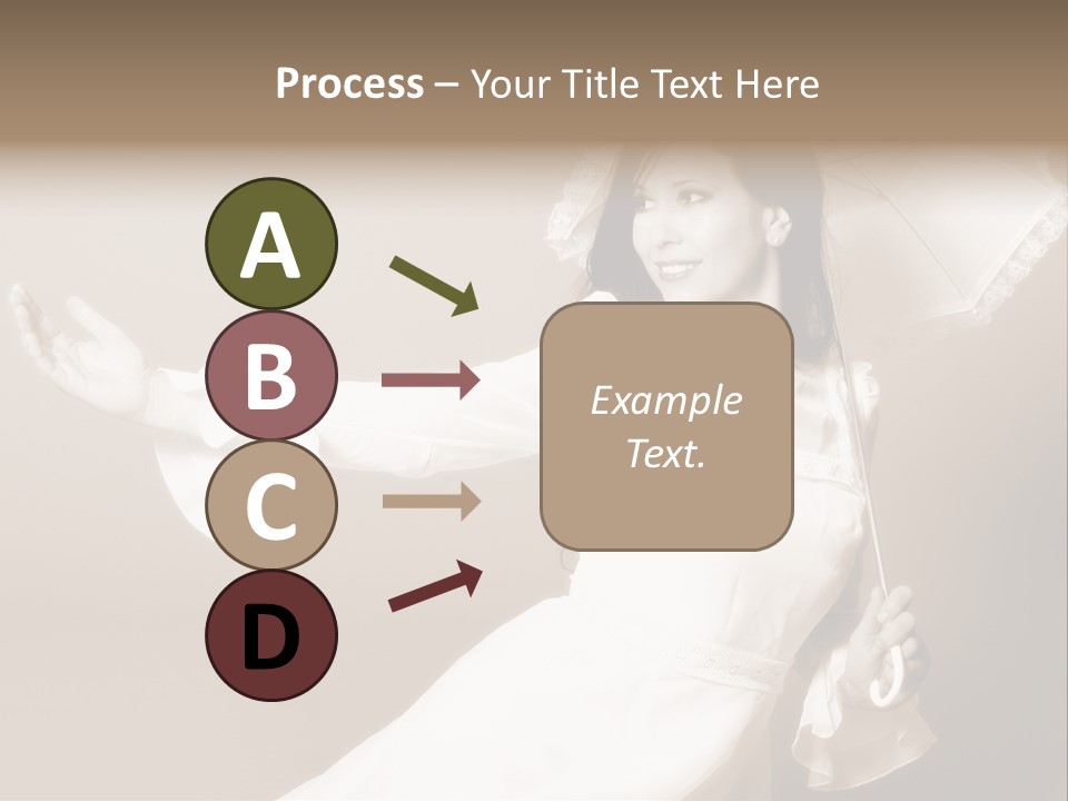 Wedding Bride Beauty PowerPoint Template