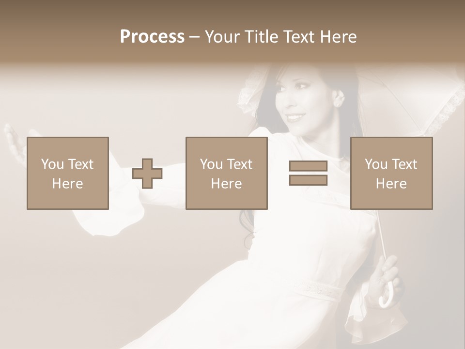 Wedding Bride Beauty PowerPoint Template