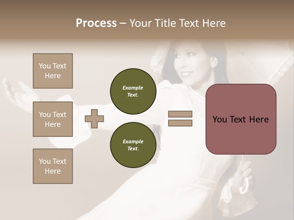 Wedding Bride Beauty PowerPoint Template