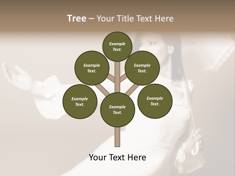 Wedding Bride Beauty PowerPoint Template