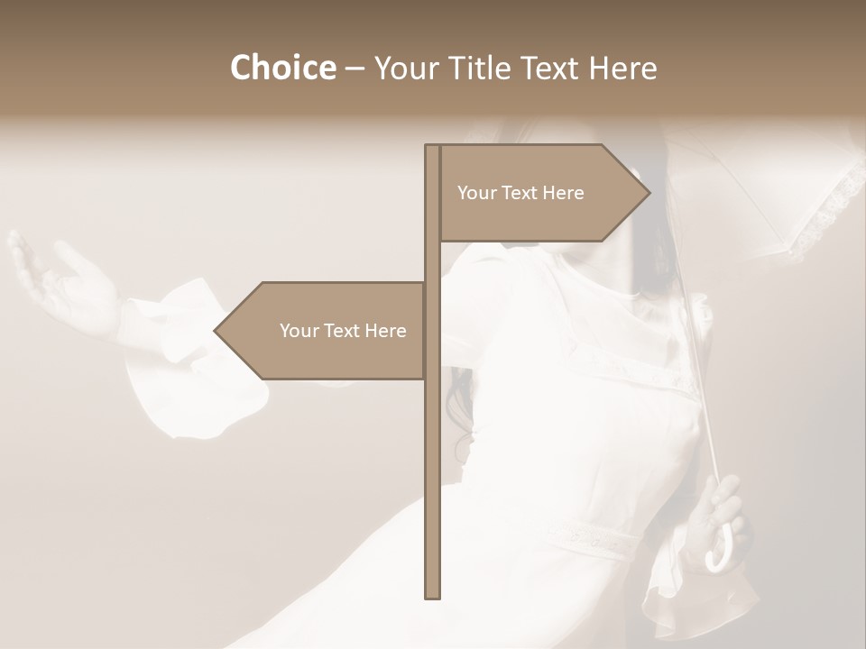 Wedding Bride Beauty PowerPoint Template