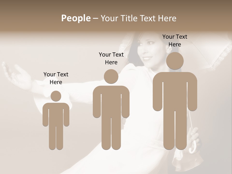 Wedding Bride Beauty PowerPoint Template