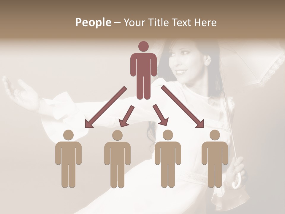 Wedding Bride Beauty PowerPoint Template