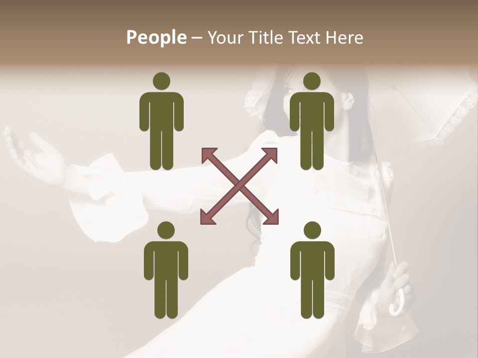 Wedding Bride Beauty PowerPoint Template