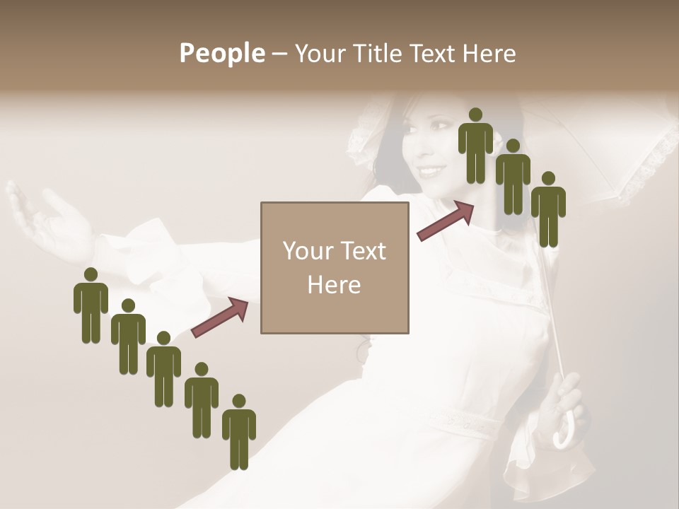 Wedding Bride Beauty PowerPoint Template