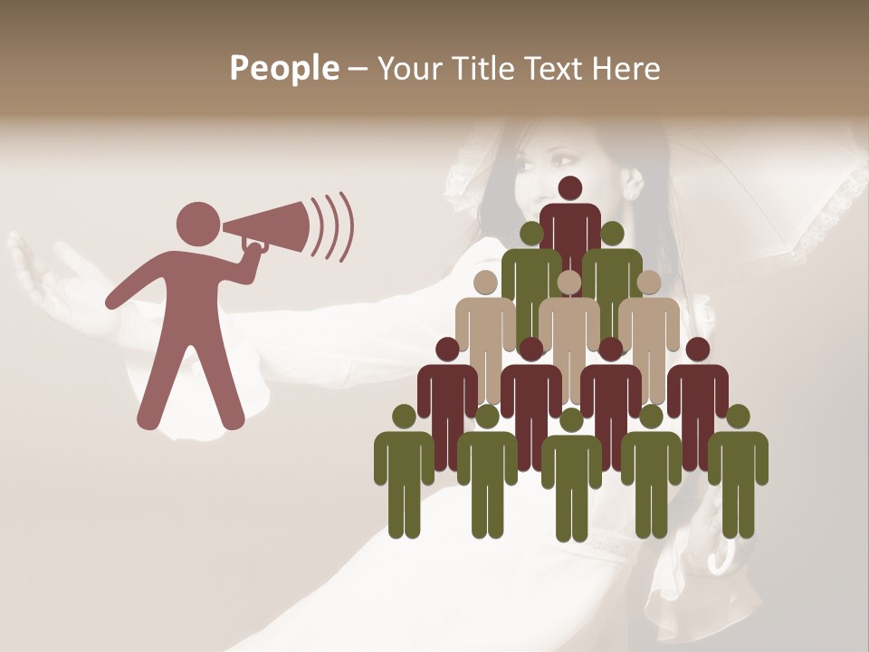 Wedding Bride Beauty PowerPoint Template