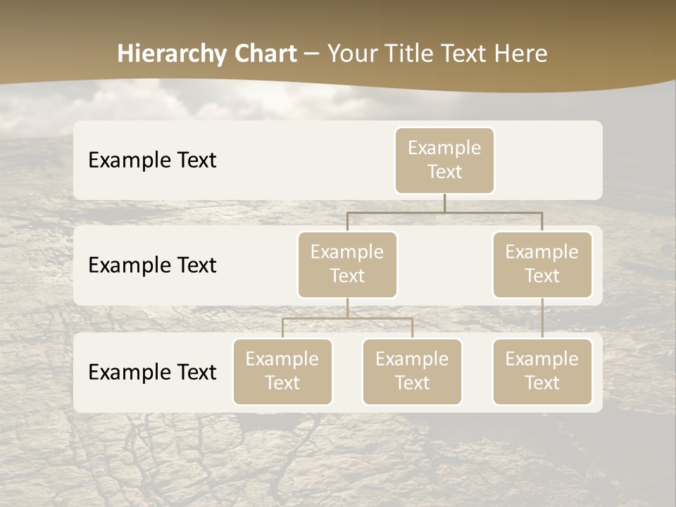 Land Mountain Sun PowerPoint Template