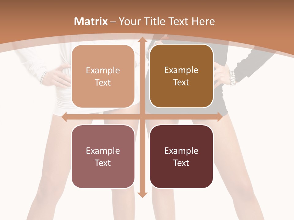 Flirt Body Glamour PowerPoint Template