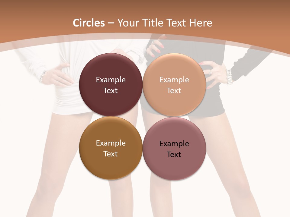 Flirt Body Glamour PowerPoint Template