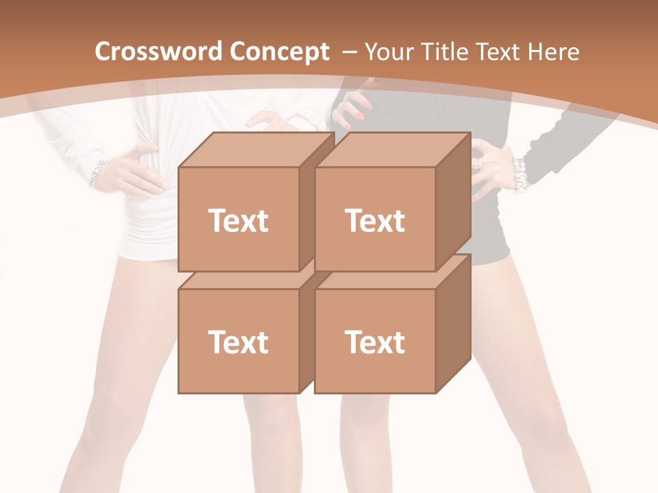 Flirt Body Glamour PowerPoint Template