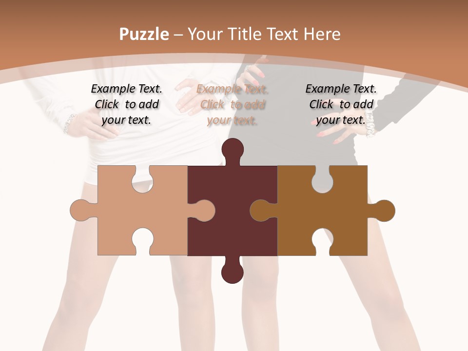 Flirt Body Glamour PowerPoint Template