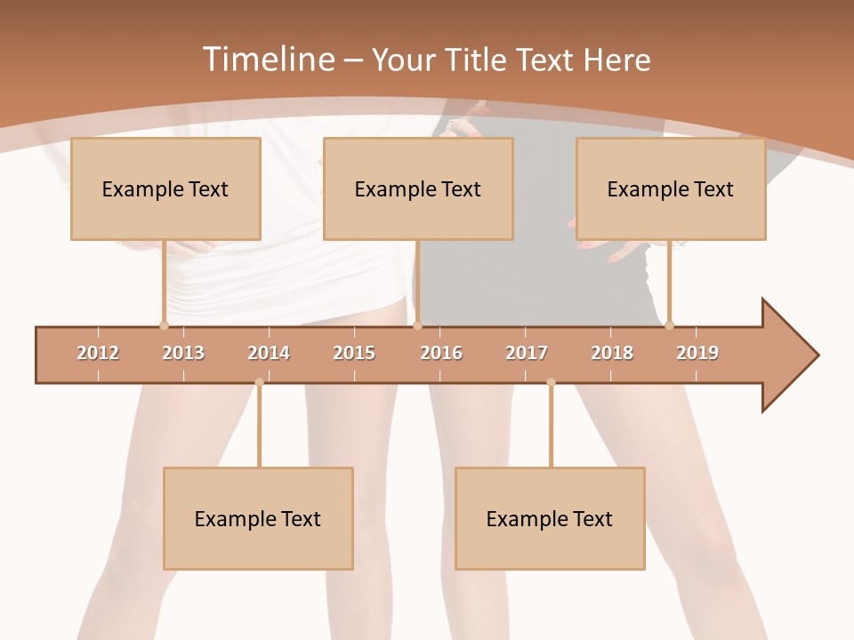 Flirt Body Glamour PowerPoint Template