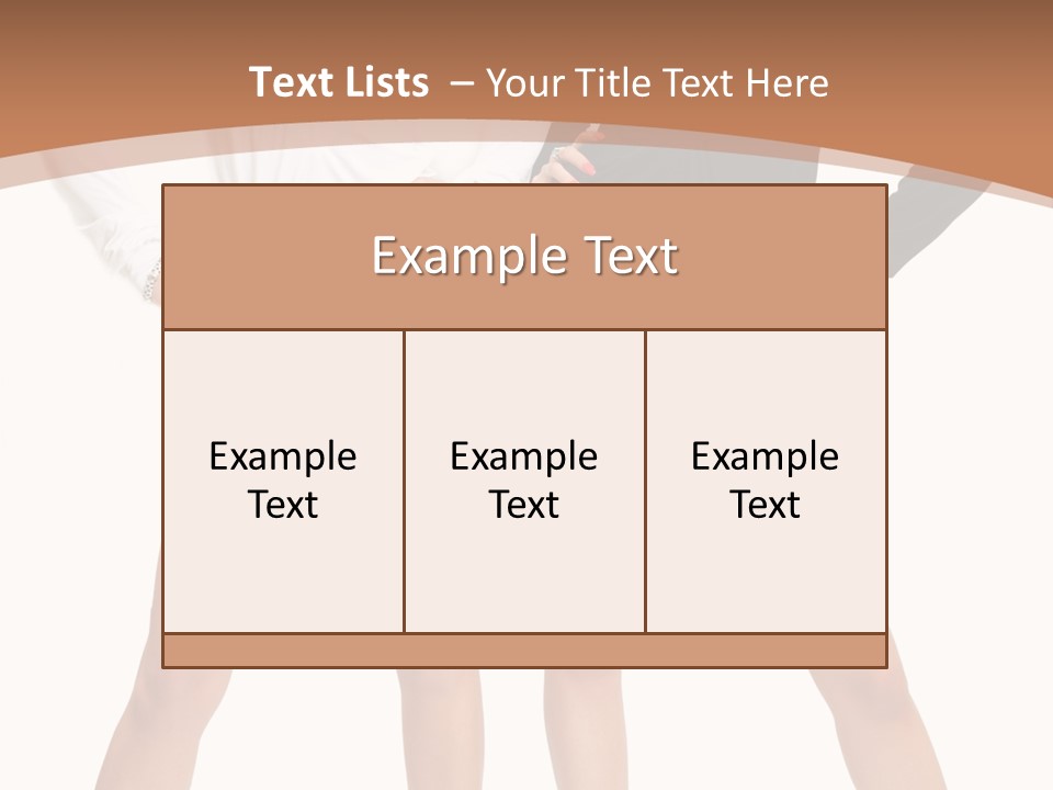 Flirt Body Glamour PowerPoint Template