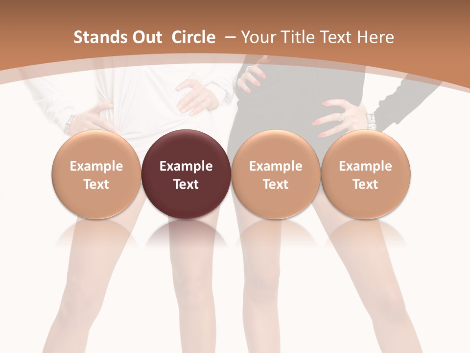 Flirt Body Glamour PowerPoint Template