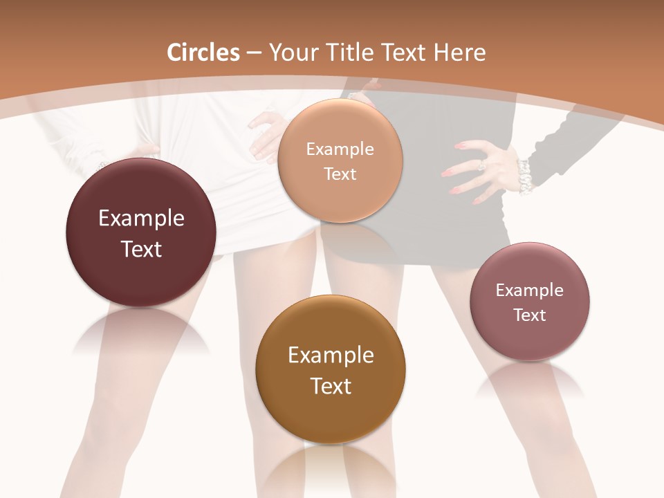 Flirt Body Glamour PowerPoint Template