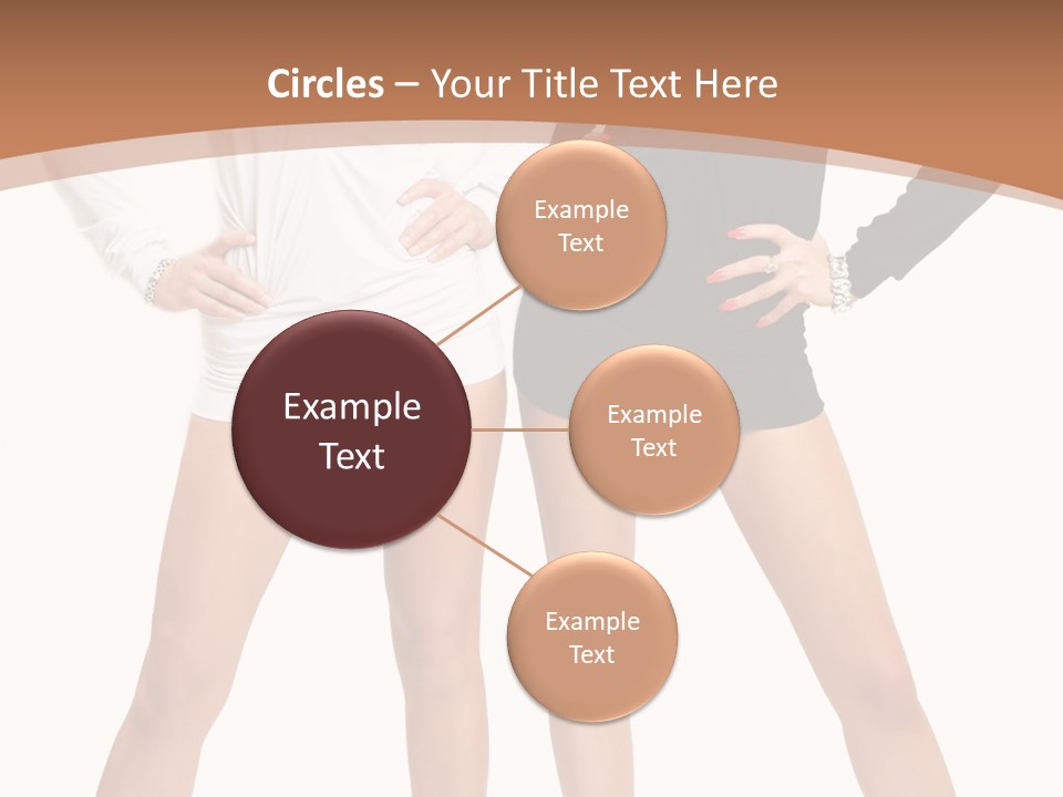 Flirt Body Glamour PowerPoint Template