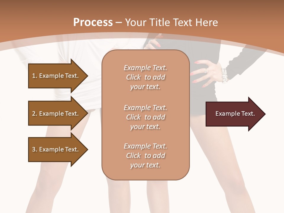 Flirt Body Glamour PowerPoint Template