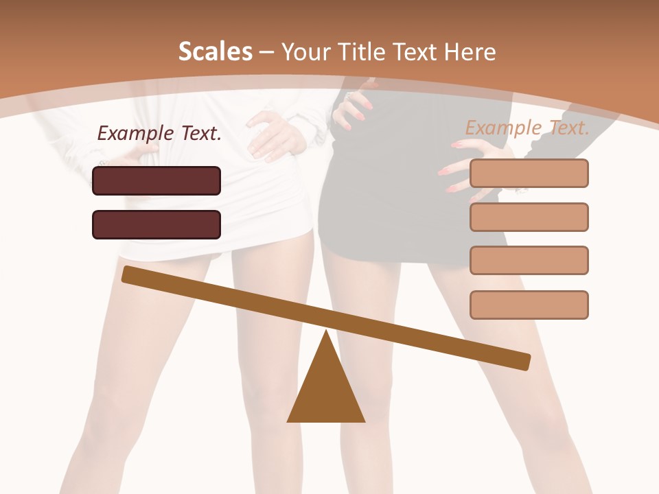 Flirt Body Glamour PowerPoint Template