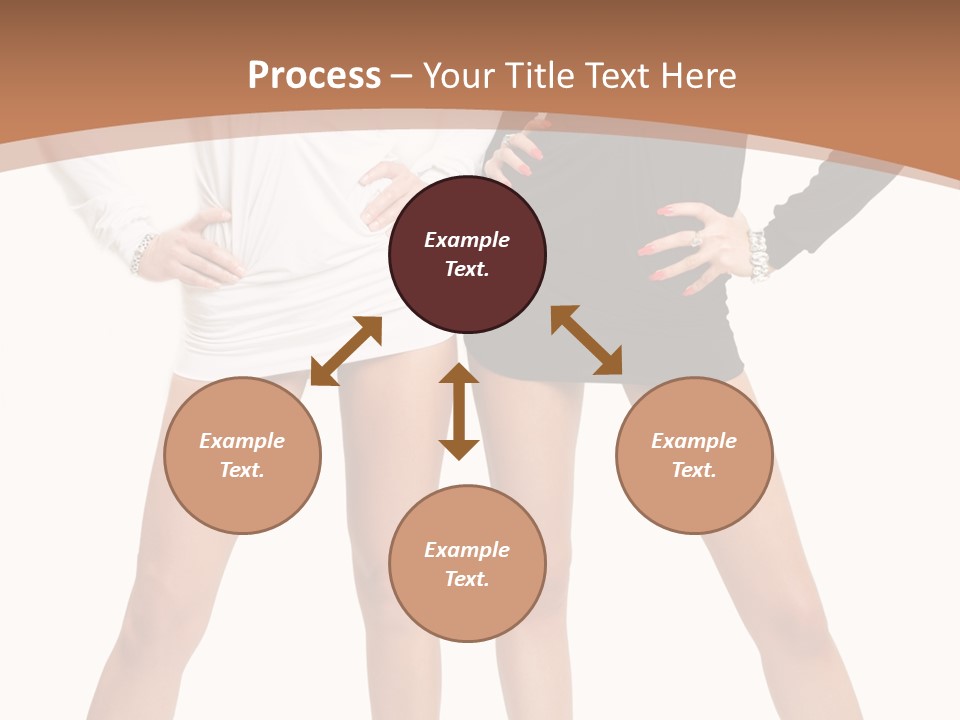 Flirt Body Glamour PowerPoint Template