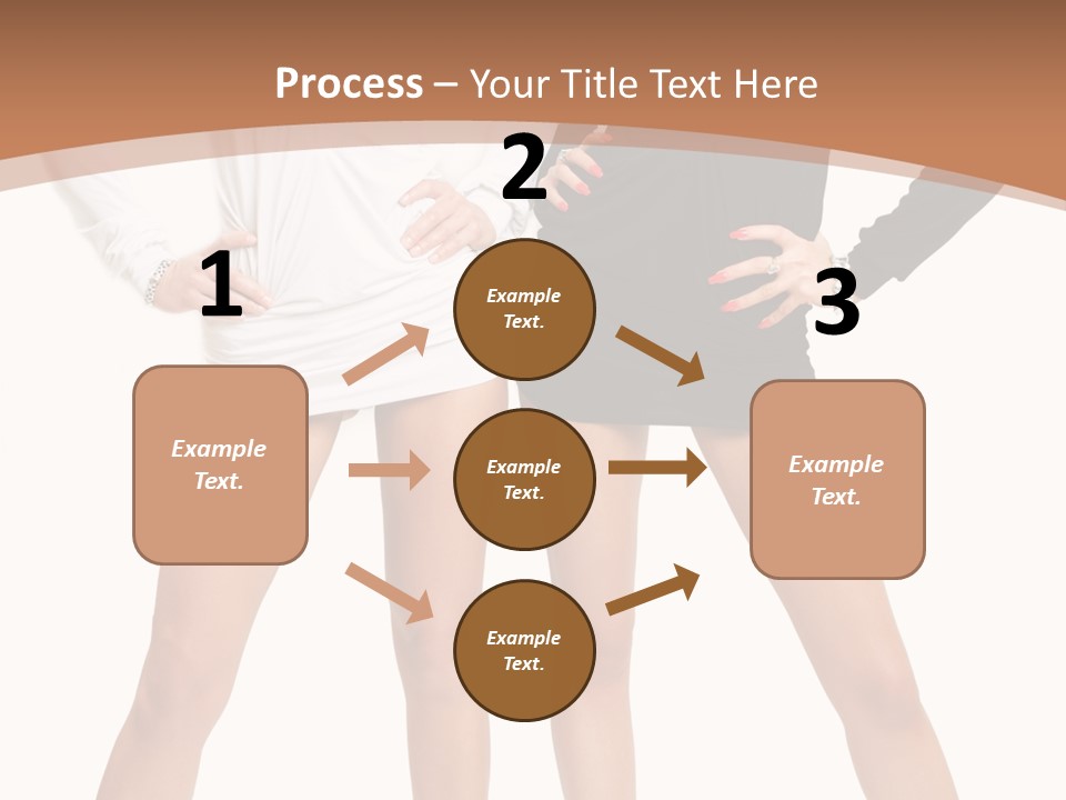 Flirt Body Glamour PowerPoint Template