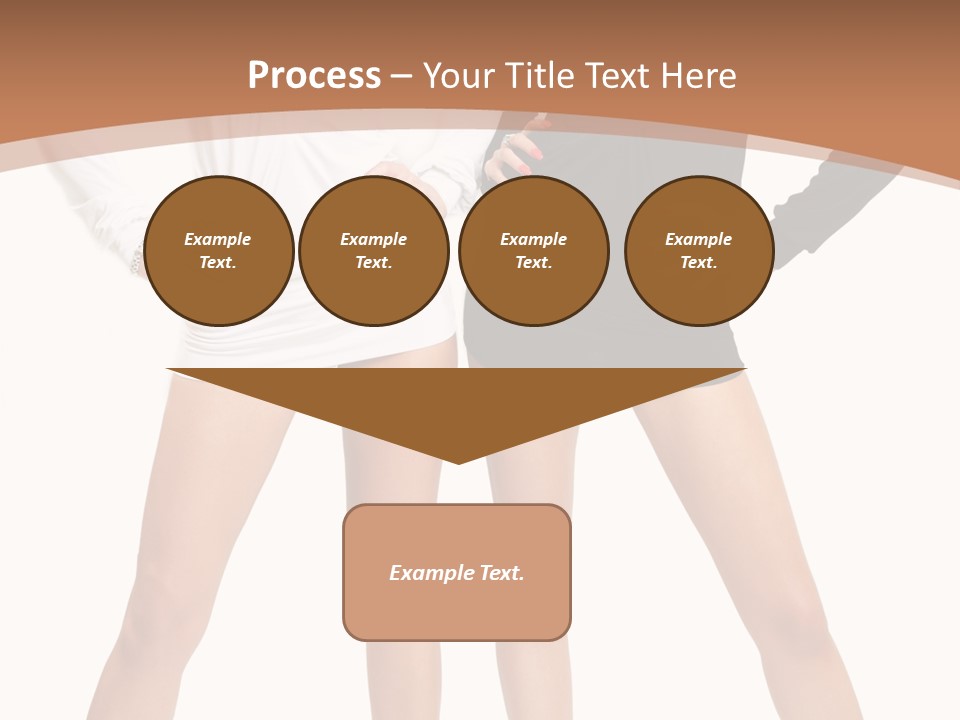 Flirt Body Glamour PowerPoint Template