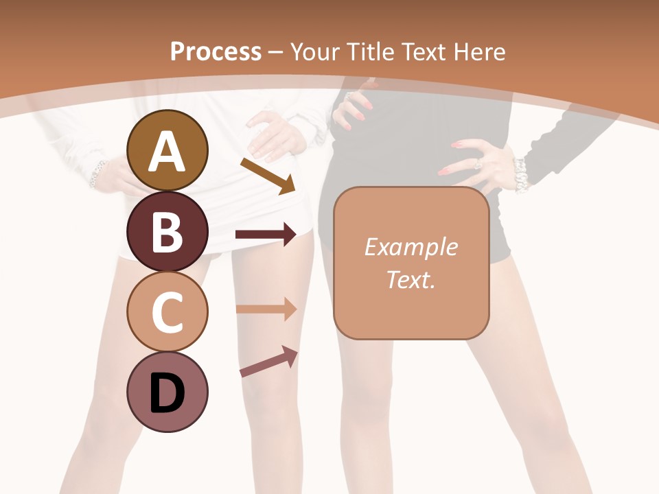 Flirt Body Glamour PowerPoint Template