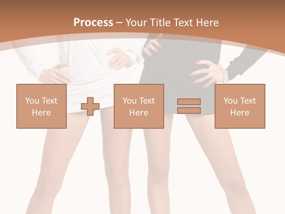 Flirt Body Glamour PowerPoint Template