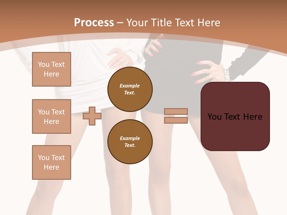 Flirt Body Glamour PowerPoint Template