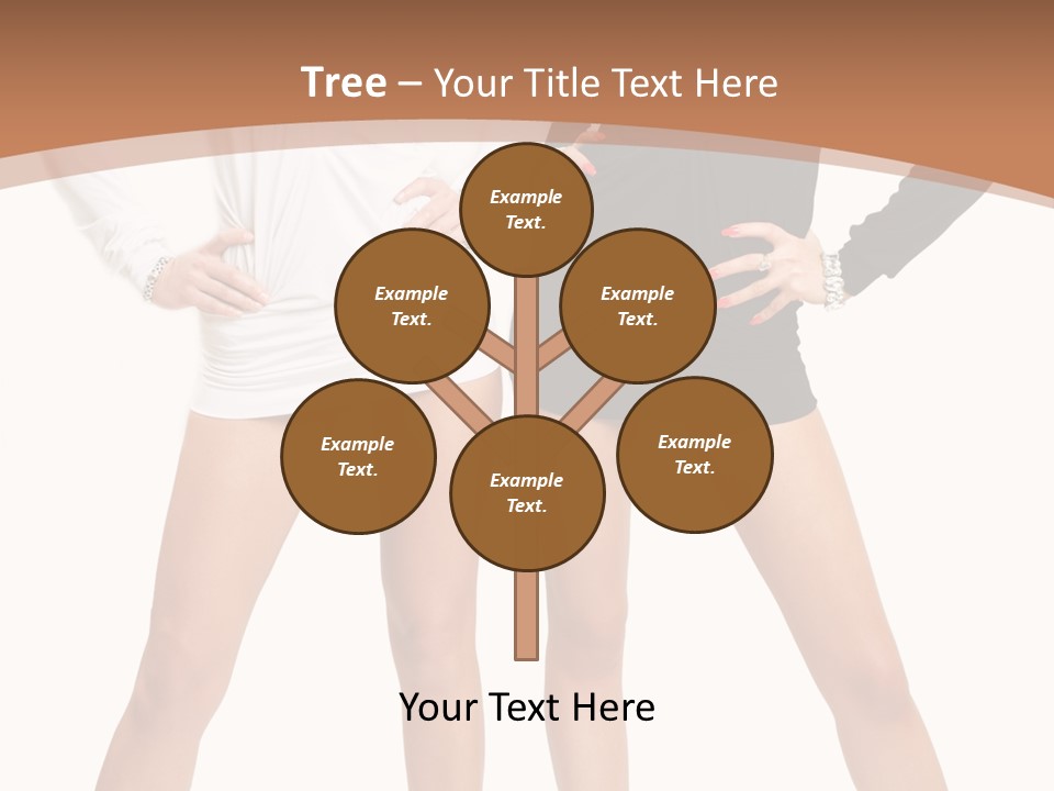 Flirt Body Glamour PowerPoint Template