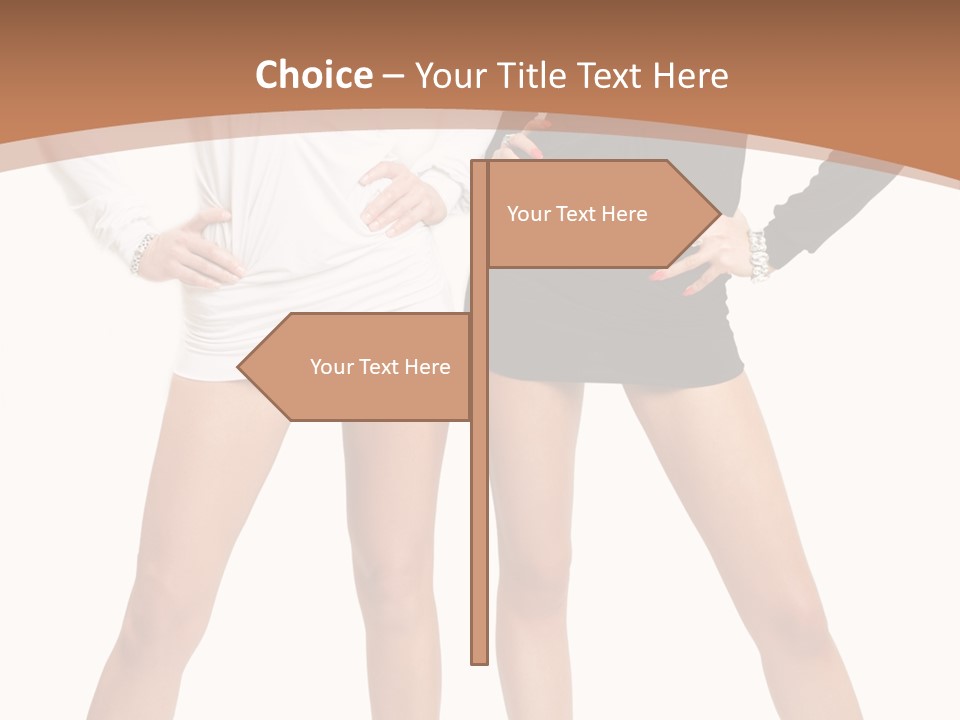 Flirt Body Glamour PowerPoint Template