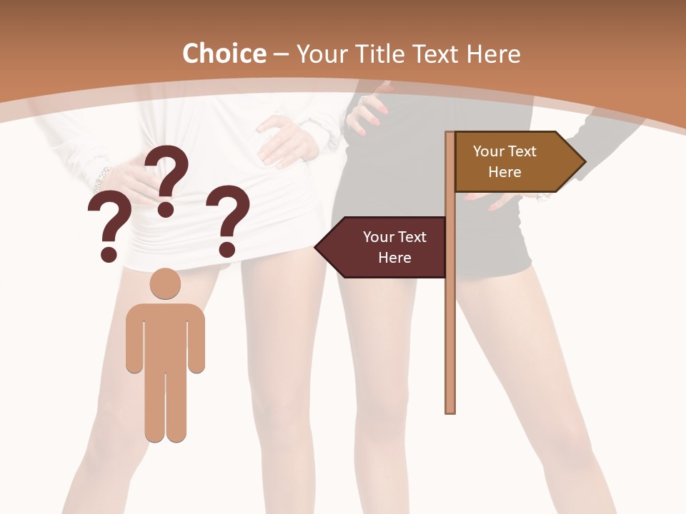 Flirt Body Glamour PowerPoint Template
