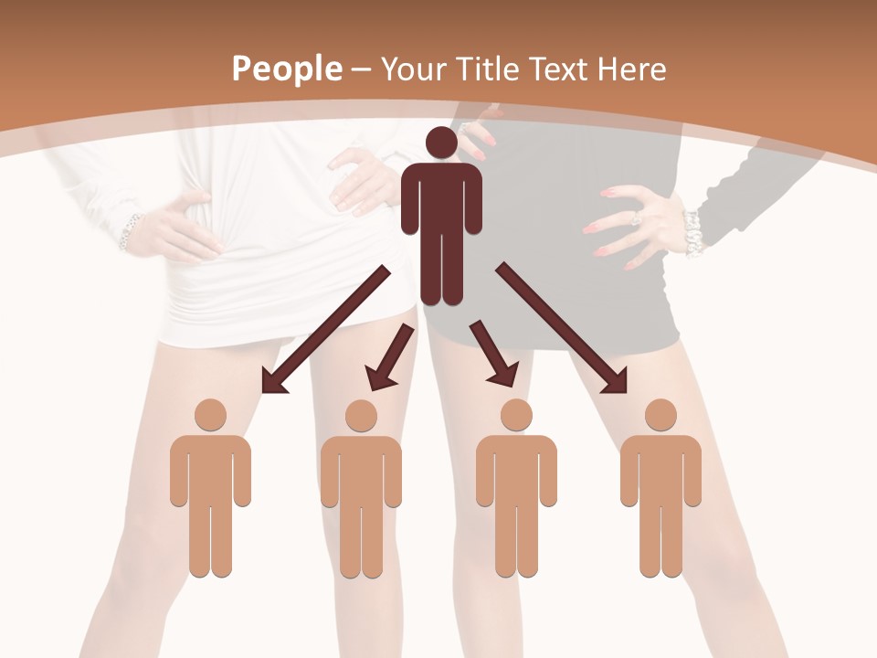 Flirt Body Glamour PowerPoint Template