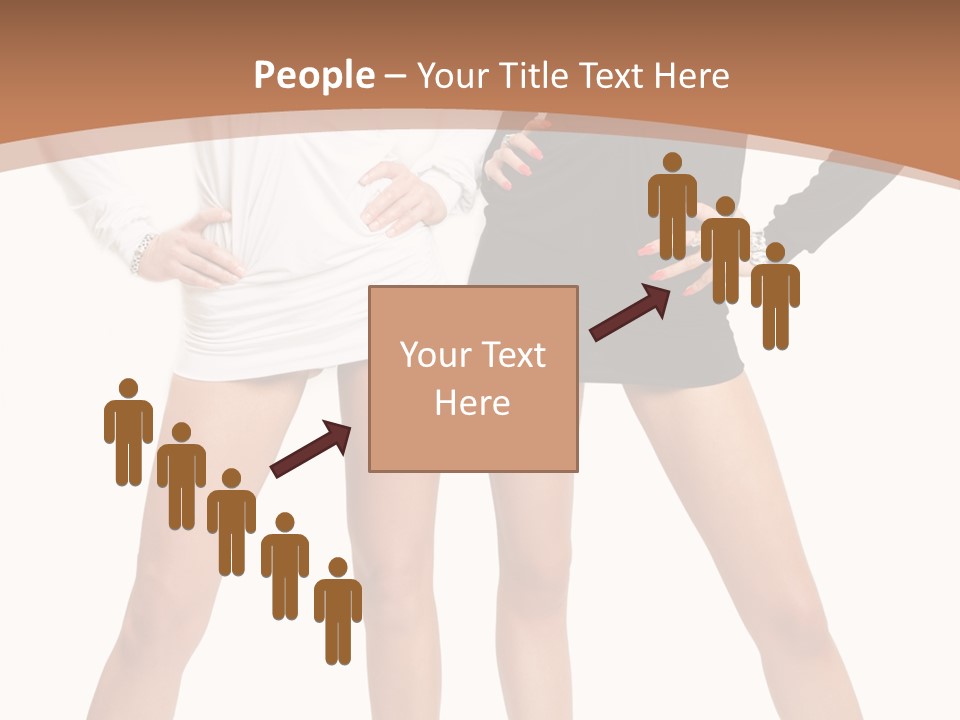 Flirt Body Glamour PowerPoint Template