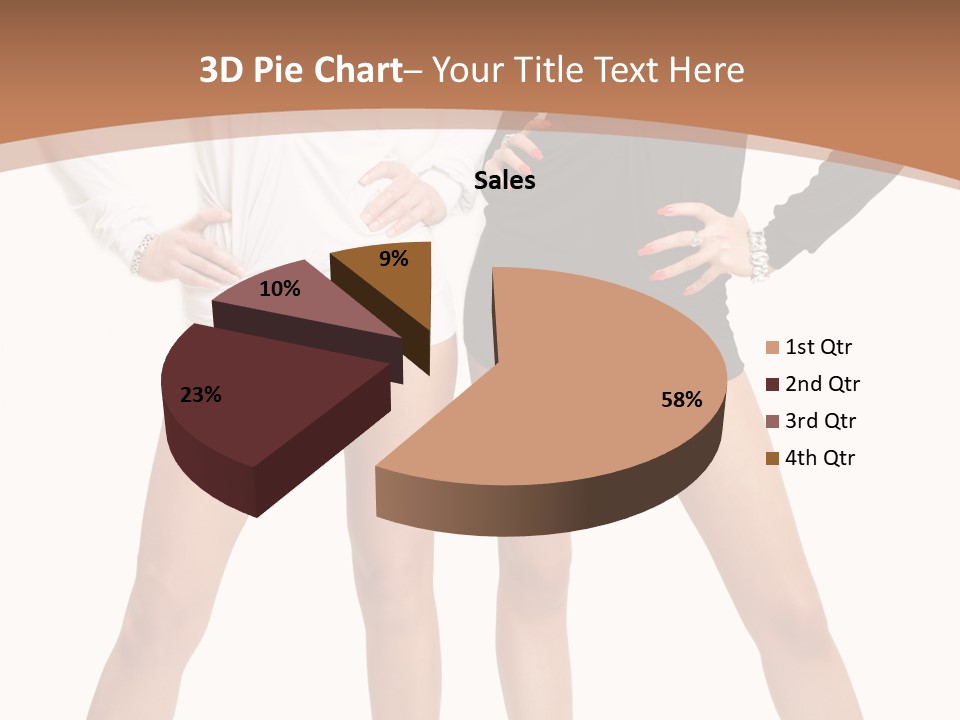 Flirt Body Glamour PowerPoint Template