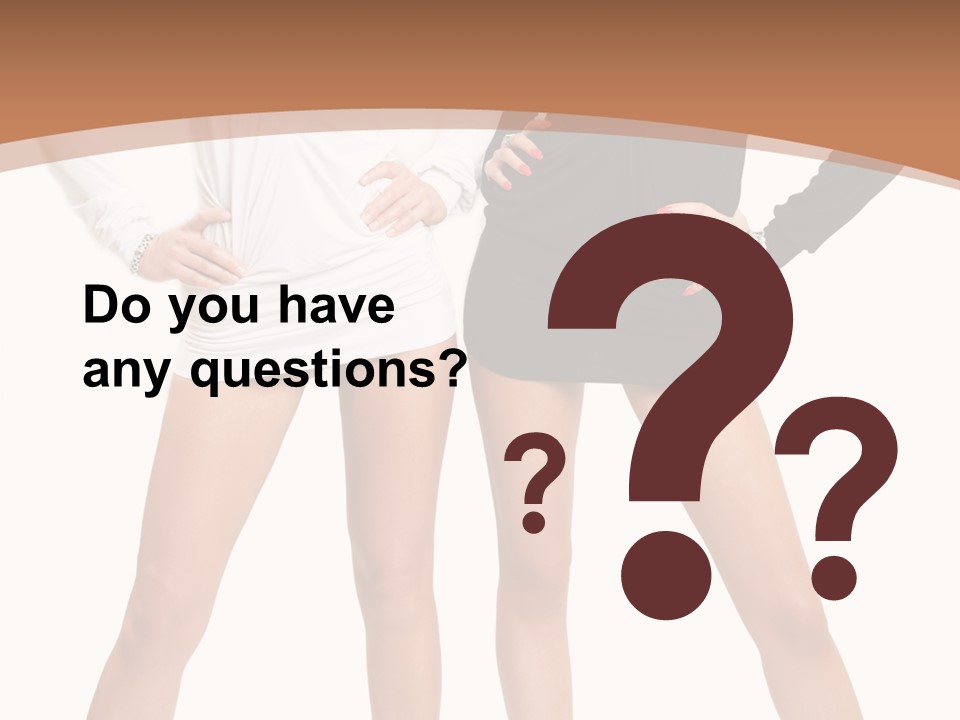 Flirt Body Glamour PowerPoint Template