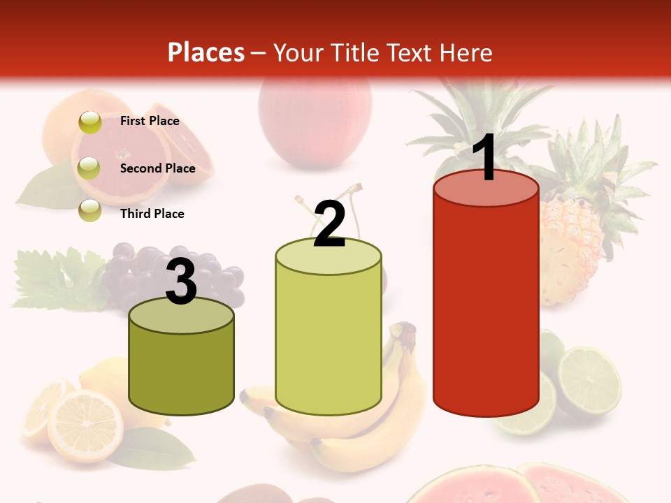 Melon Mediterranean Citrus PowerPoint Template